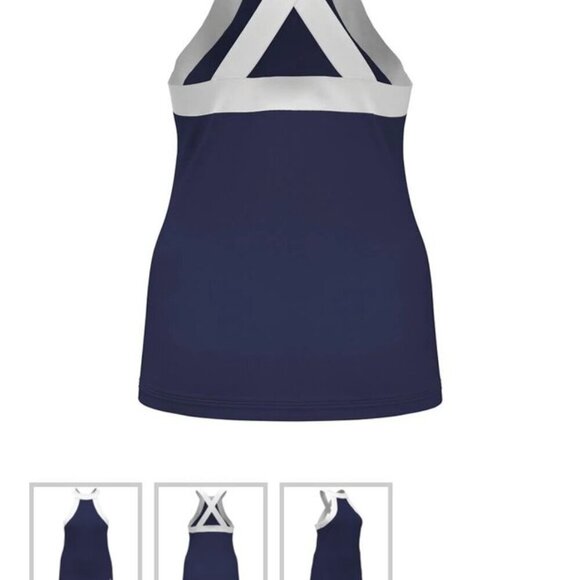 🖤 Penguin Women’s Color Block Halter Tennis Top – Size Large-NWT - Picture 8 of 11